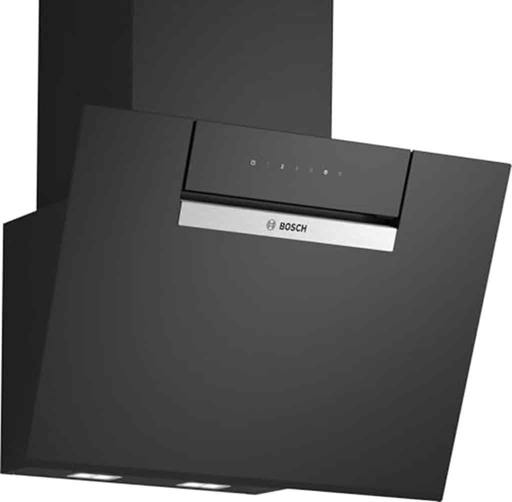 Test de la hotte inclinée Bosch DWK67FN60 : design et efficacité