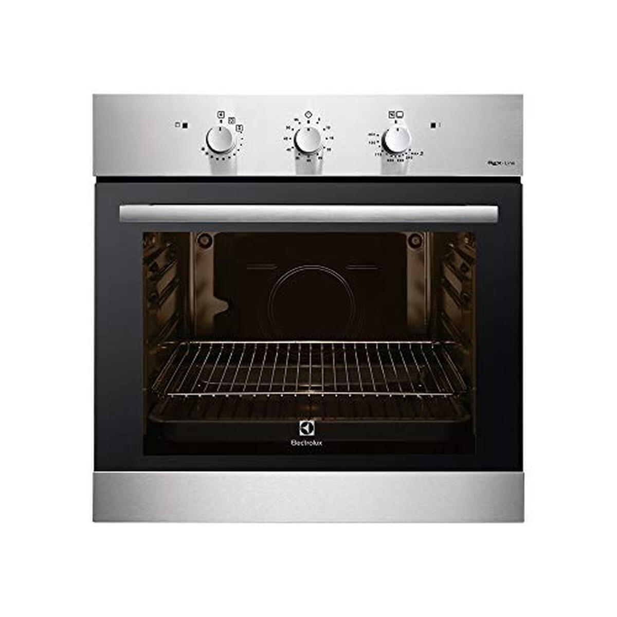 Test du four gaz naturel Electrolux-Rex F13GX en acier noir