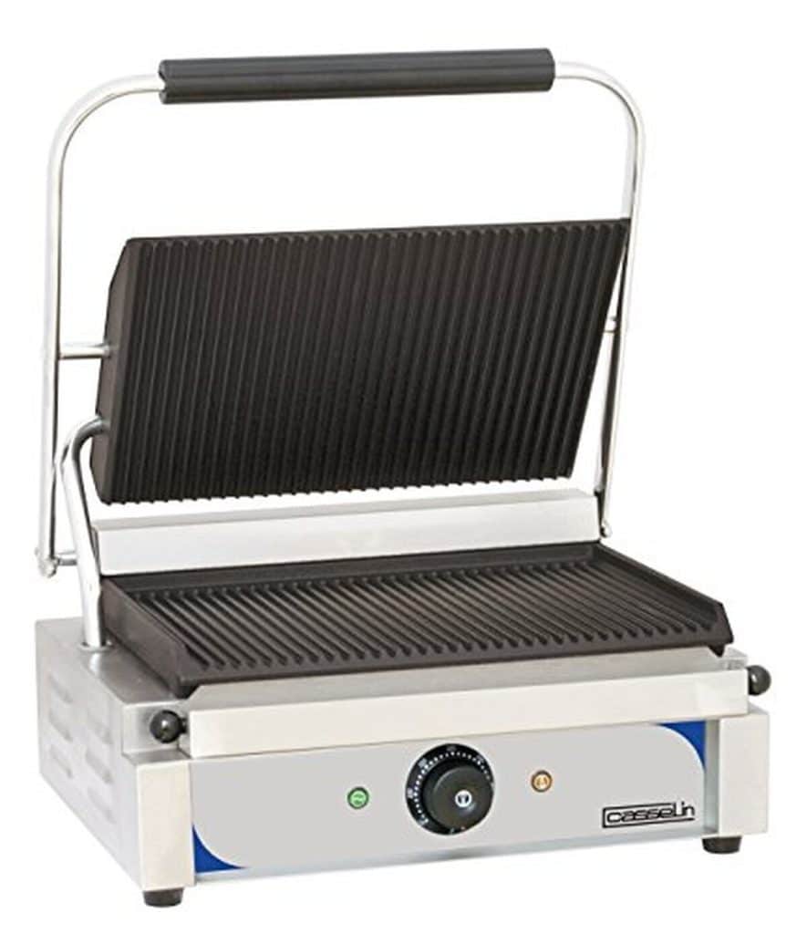 Test du grill panini Casselin CGPRR : plaques rainurées