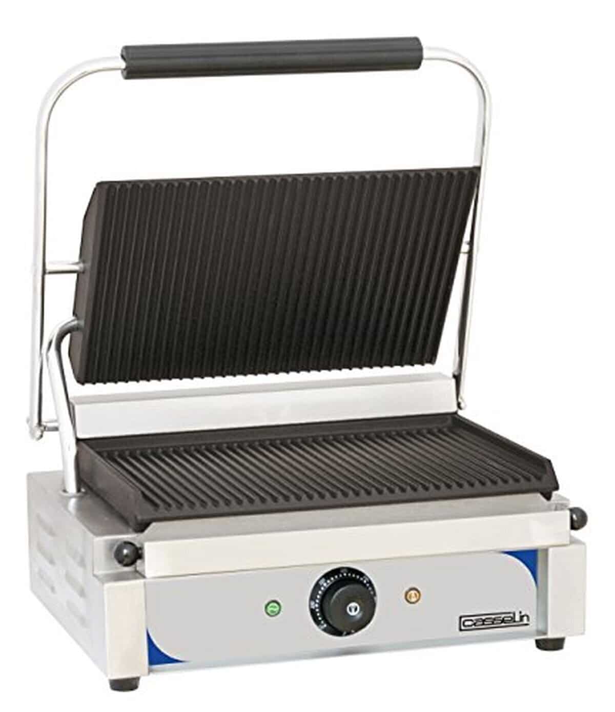 Test du grill panini Casselin CGPRR : plaques rainurées