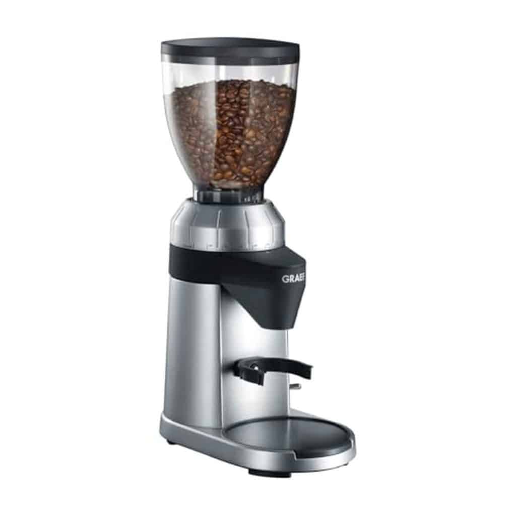 Test du moulin à café électrique Graef CM 800 : performance et design en alu