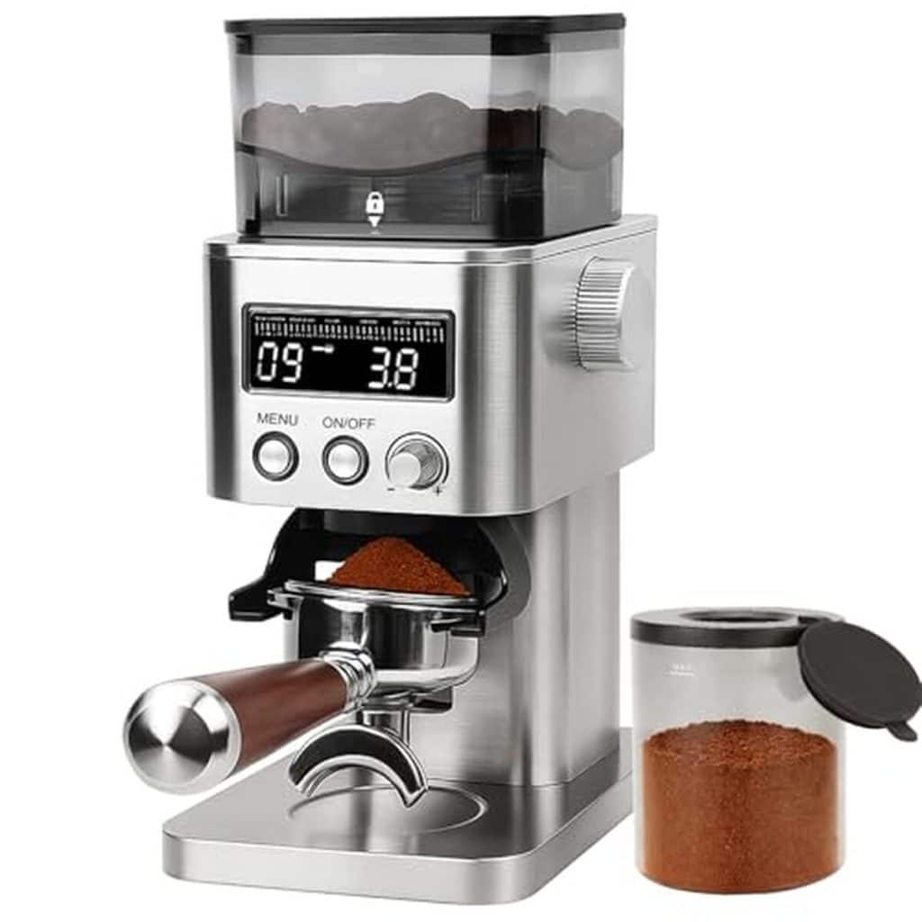Test du moulin à café électrique Homtone : 31 niveaux de mouture précise