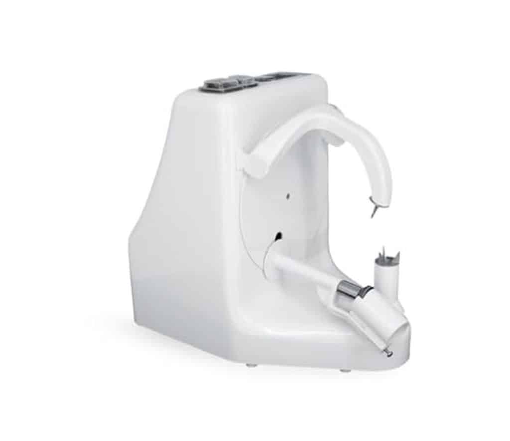 Test : éplucheur électrique Pro, 3 fruits/légumes par min, blanc