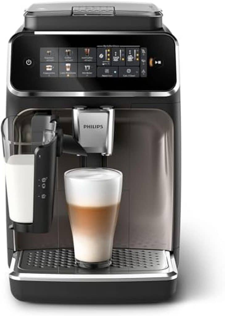 Test : expresso Philips série 3300 avec écran tactile et broyeur céramique
