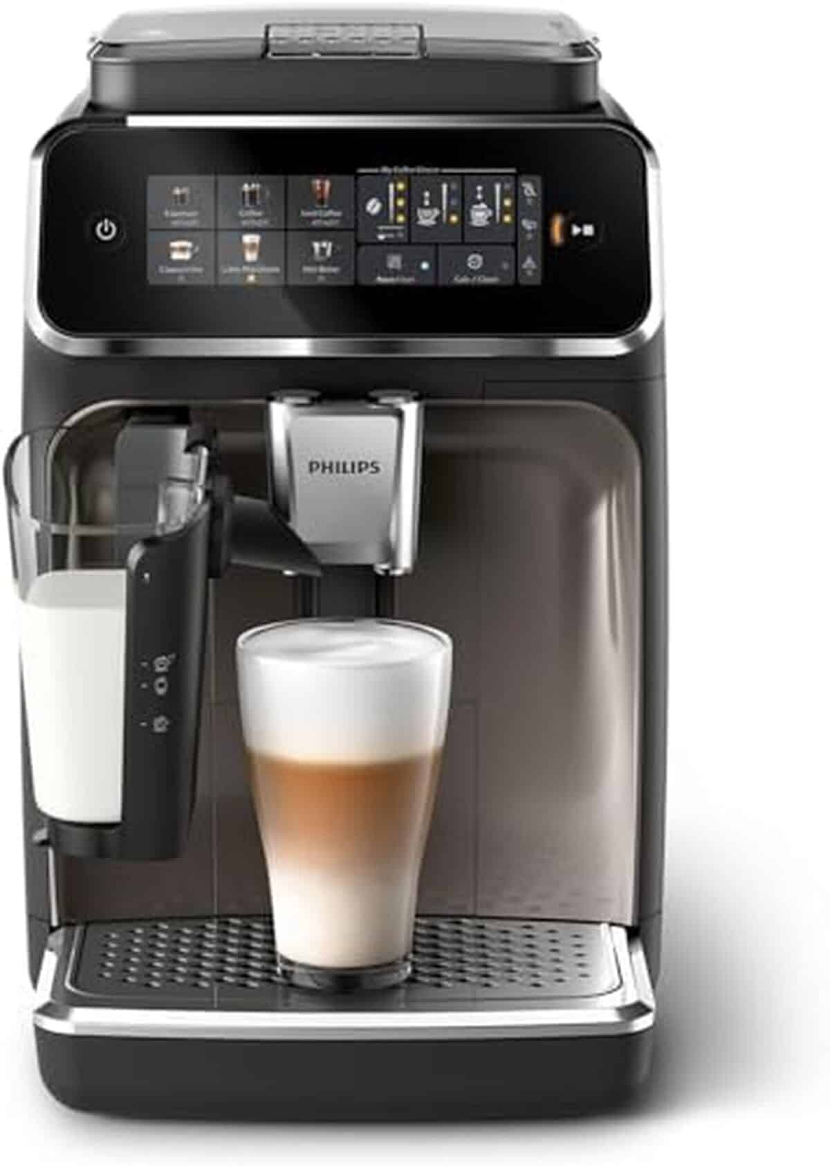 Test : expresso Philips série 3300 avec écran tactile et broyeur céramique