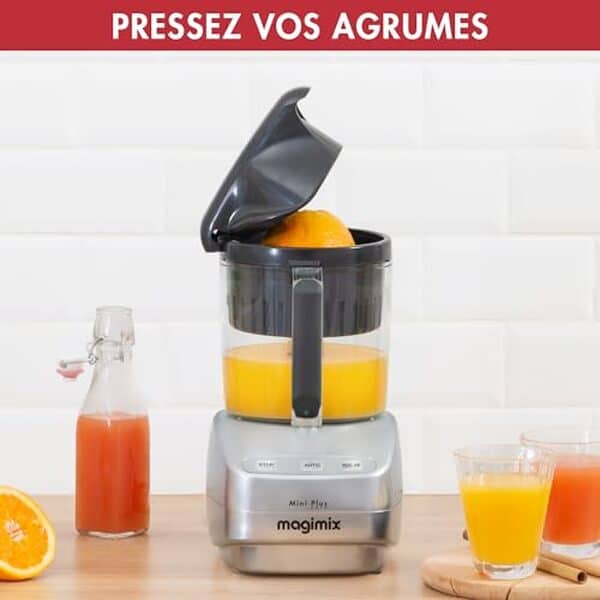Découvrez notre analyse du Magimix Mini Plus : robot culinaire compact et puissant, idéal pour les petites cuisines. Efficacité et performance au rendez-vous  !