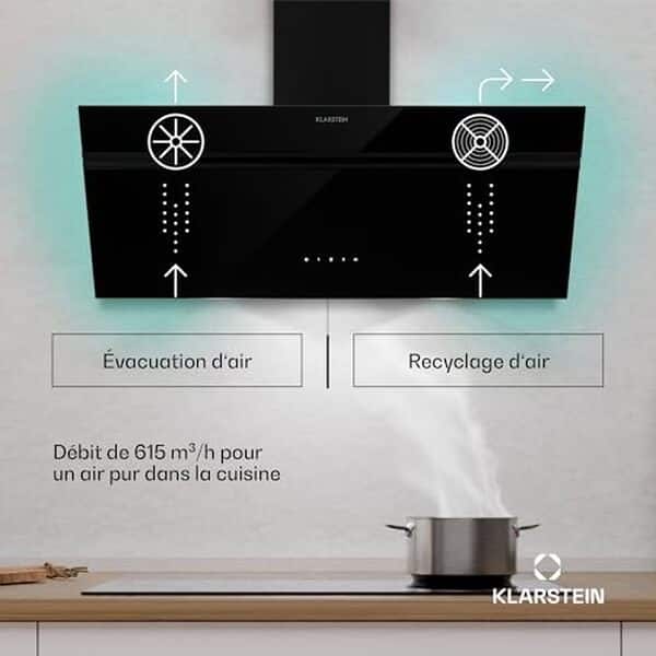 Découvrez notre test complet de la hotte murale Klarstein Alina 90 cm, un équipement puissant et au design chic, parfait pour moderniser votre cuisine.