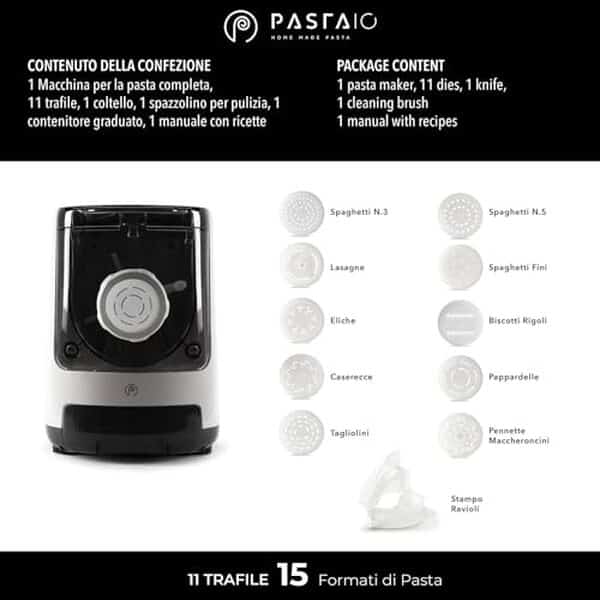 Découvrez le test complet de la Pastaio, une machine à pâtes alliant performance et polyvalence inégalées. Parfait pour des pâtes maison exceptionnelles et variées.