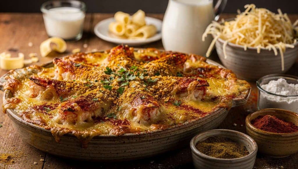 Recette Gratin de Crabe aux Épices pas Cher