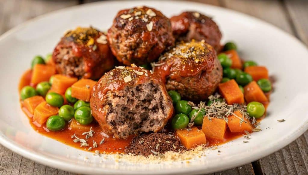 Boulettes de bœuf aux légumes : recette économique et savoureuse
