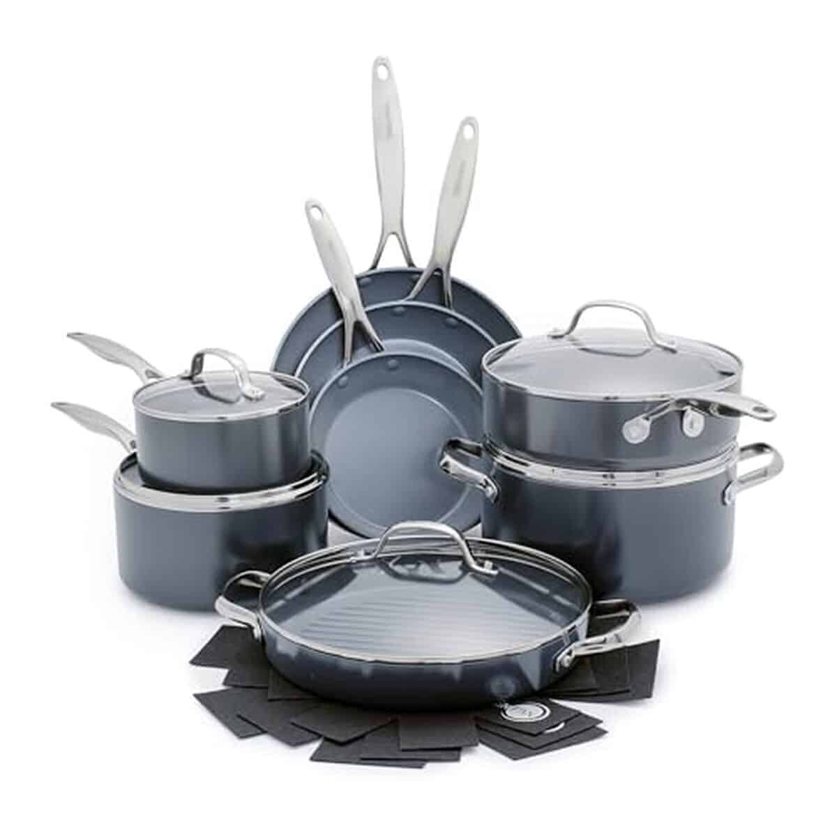 Test de la batterie de cuisine GreenPan Valencia Pro en céramique anodisée sans PFAS