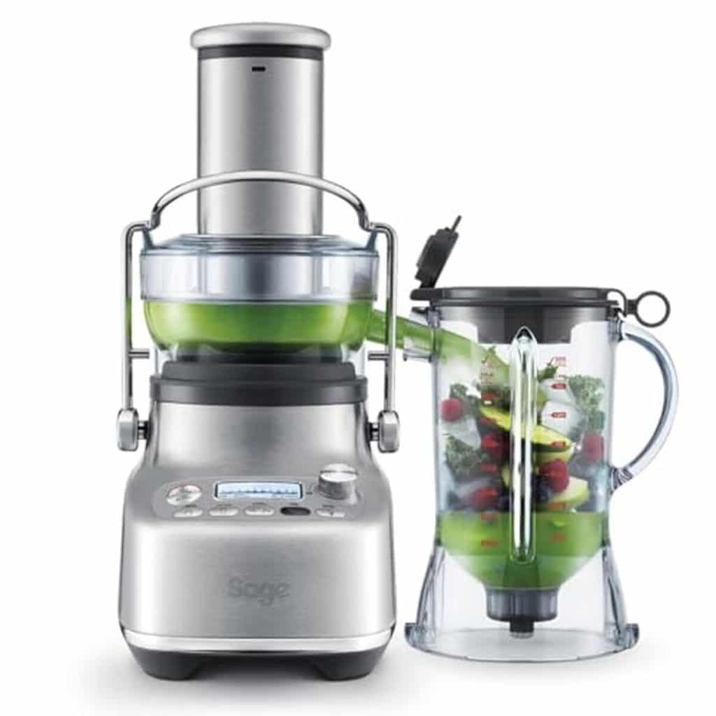 Test du Bluicer Pro 3X de Sage : mixeur et presse-agrumes en inox