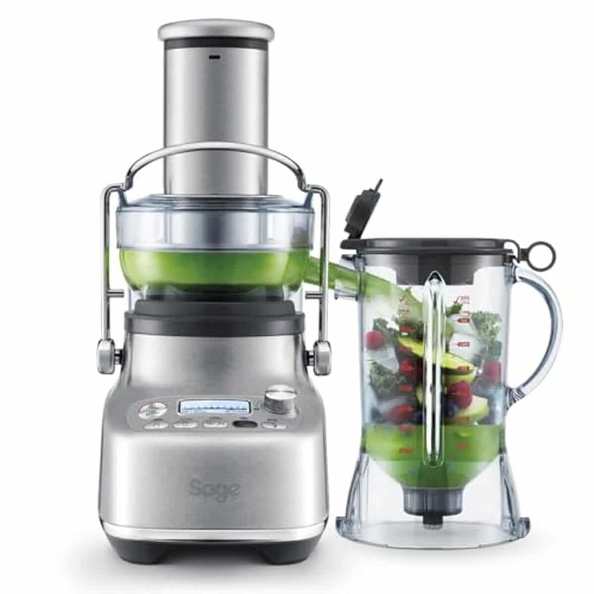 Test du Bluicer Pro 3X de Sage : mixeur et presse-agrumes en inox