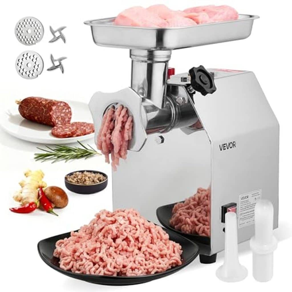 Test du hachoir à viande électrique VEVOR : performance industrielle en cuisine