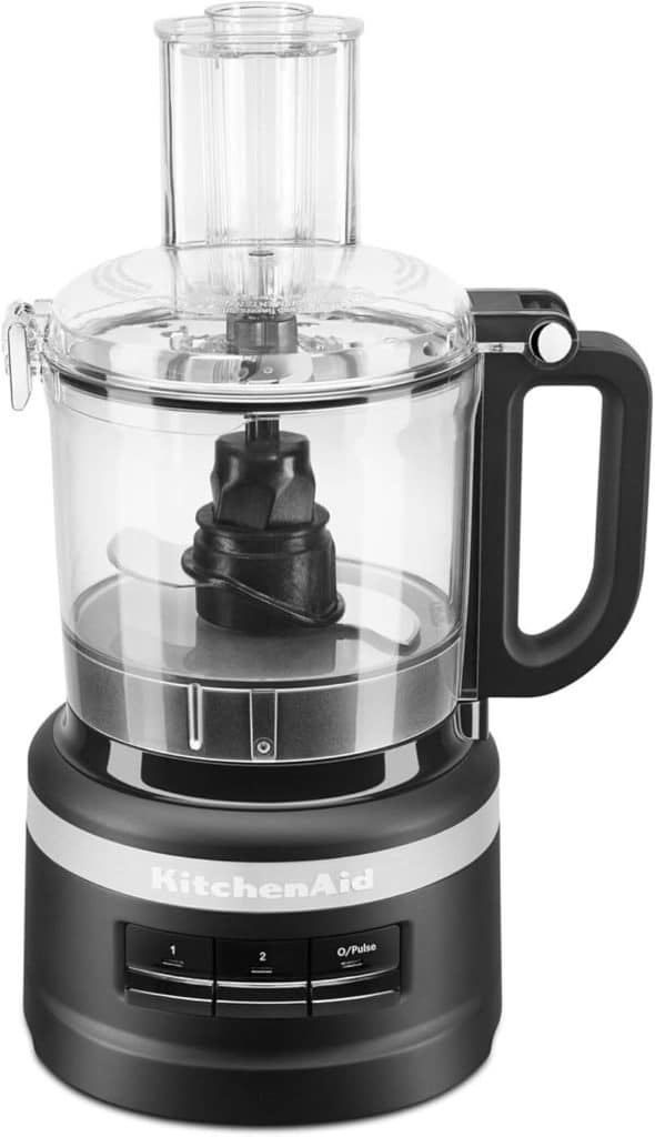 Test du robot multifonction KitchenAid 250 W noir réglisse
