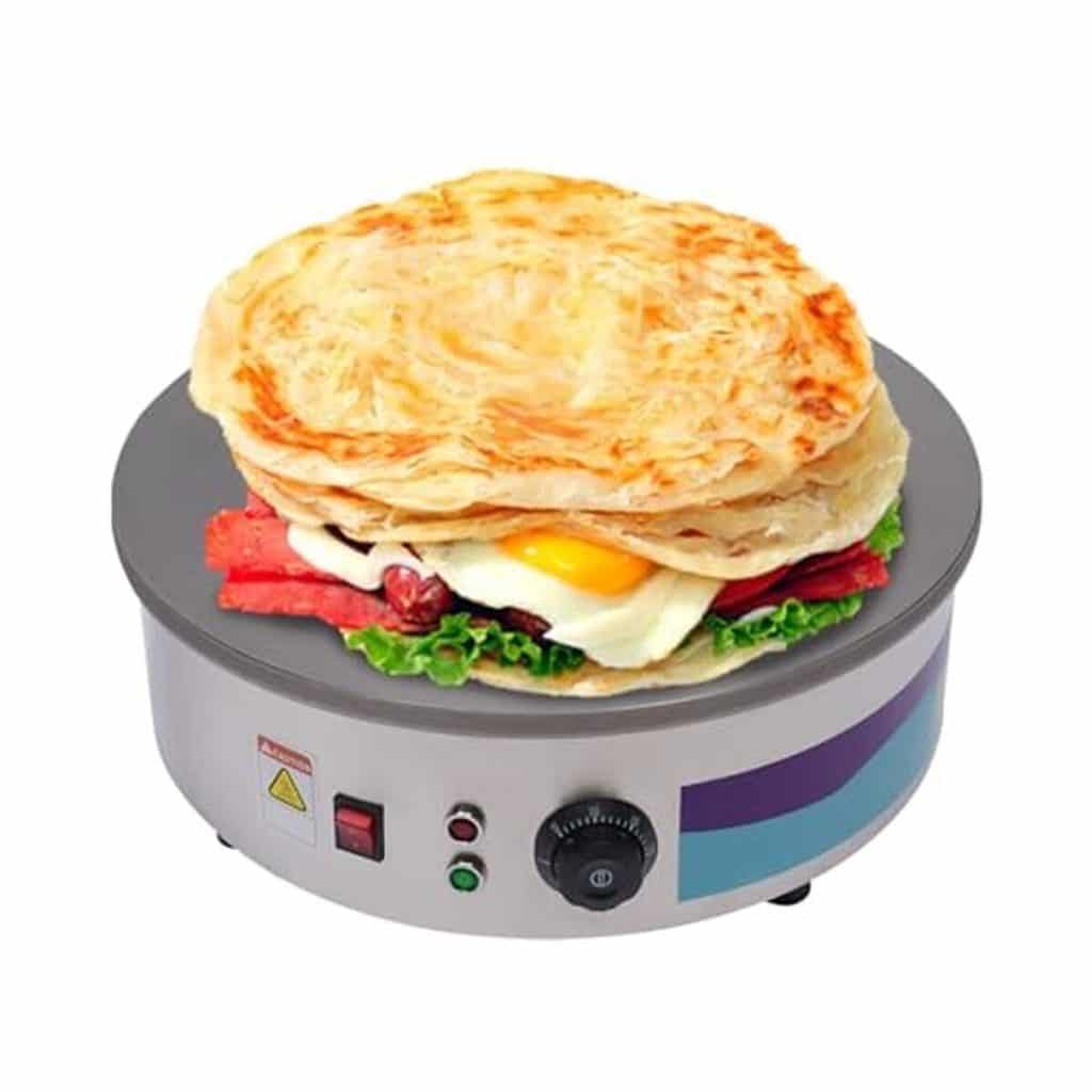 Test TaNeHaKi : crêpière électrique en acier inoxydable 2800W