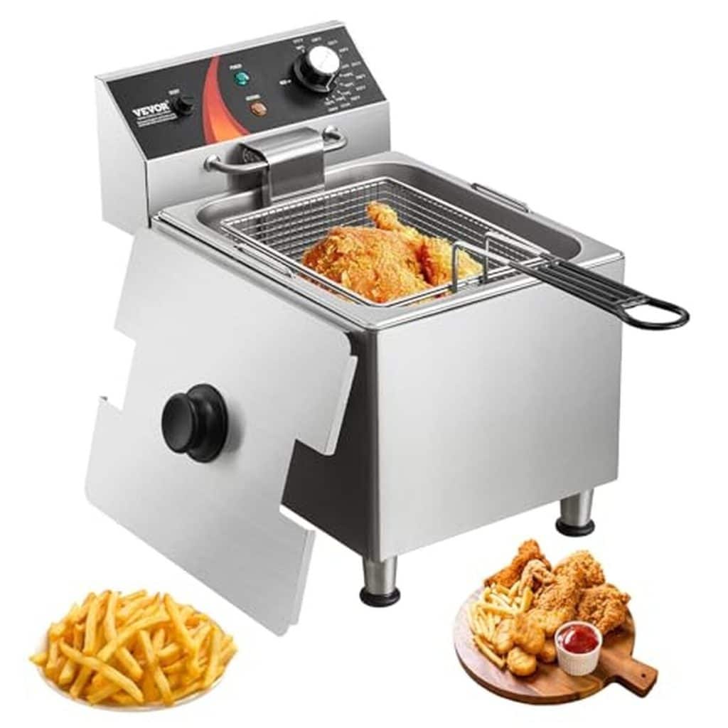 Test : vEVOR friteuse commerciale 3100 W, 9 L en acier inox