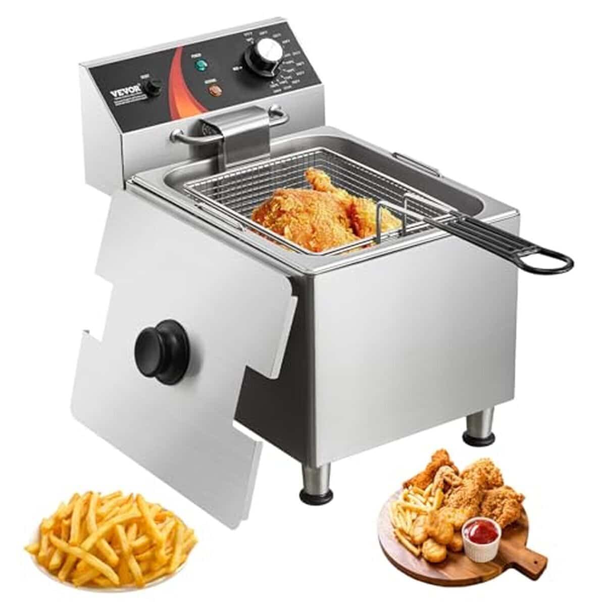 Test : vEVOR friteuse commerciale 3100 W, 9 L en acier inox