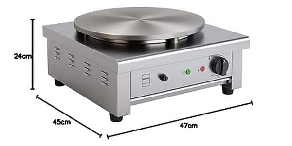 Découvrez notre test complet de la crêpière METRO Professional GCP1040 : puissance de 3000 W pour des crêpes parfaites à chaque utilisation. Performance et efficacité au rendez-vous.