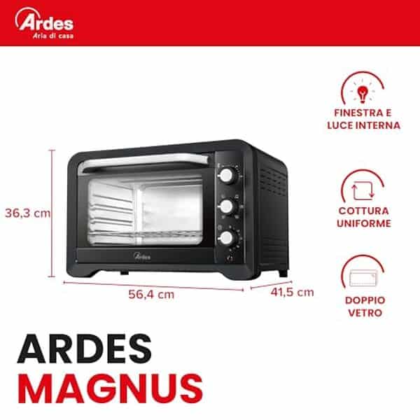 Découvrez notre test du four électrique Ardes AR6245PB et plongez dans ses performances et sa polyvalence pour sublimer vos plats maison