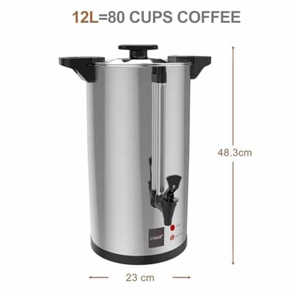Découvrez notre test complet du percolateur à café Valgus 12L : la solution idéale pour préparer un café en grande quantité pour toutes vos occasions spéciales. Explorez ses fonctionnalités et performances pour un café parfait.