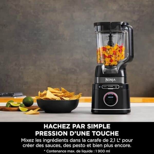 Découvrez notre test détaillé du Ninja Detect Power Blender Pro 1200W. Mixeur puissant 2-en-1 avec avis, performances et caractéristiques techniques complètes. 