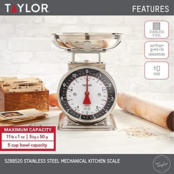 Découvrez notre test détaillé de la balance mécanique Taylor Precision Products 5 kg : performances, avantages et inconvénients pour bien choisir votre balance de cuisine.