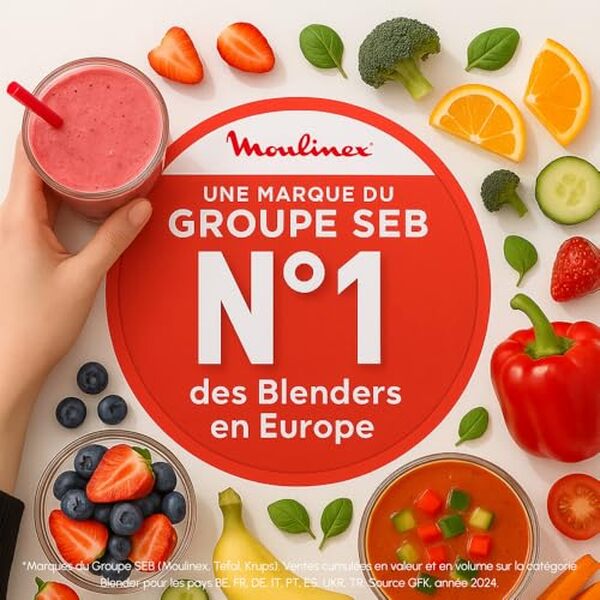 Découvrez notre test détaillé du blender Moulinex Soup&Plus LM924500 : performances, puissance et polyvalence pour vos recettes. 