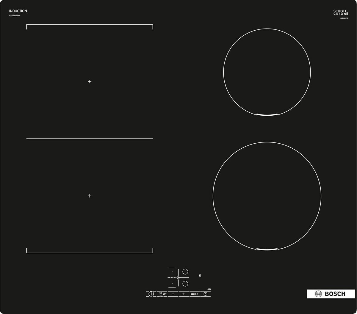 Test Bosch PVS611BB6E : table à induction 6900 W en noir