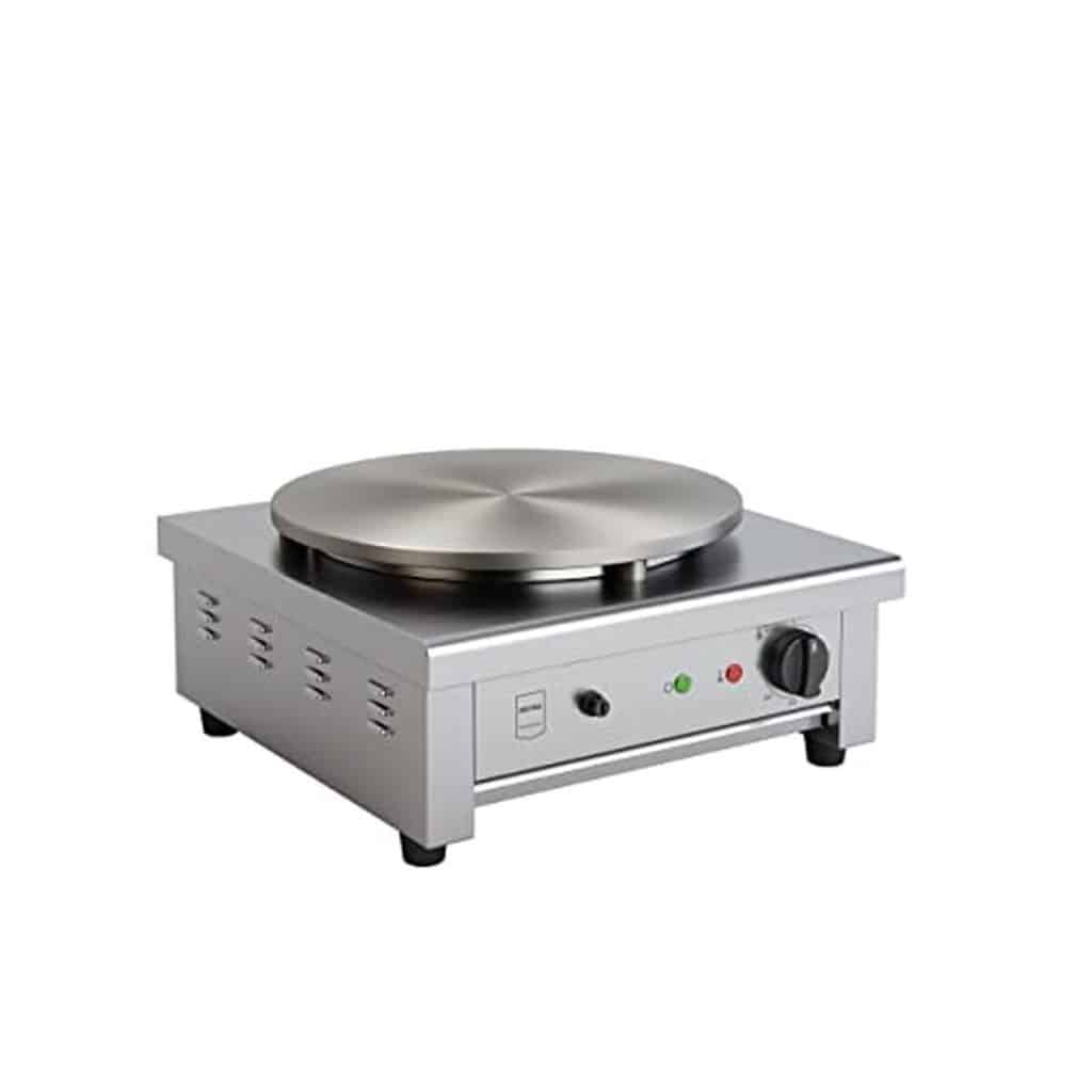 Test : crêpière METRO Professional GCP1040, efficacité à 3000 W