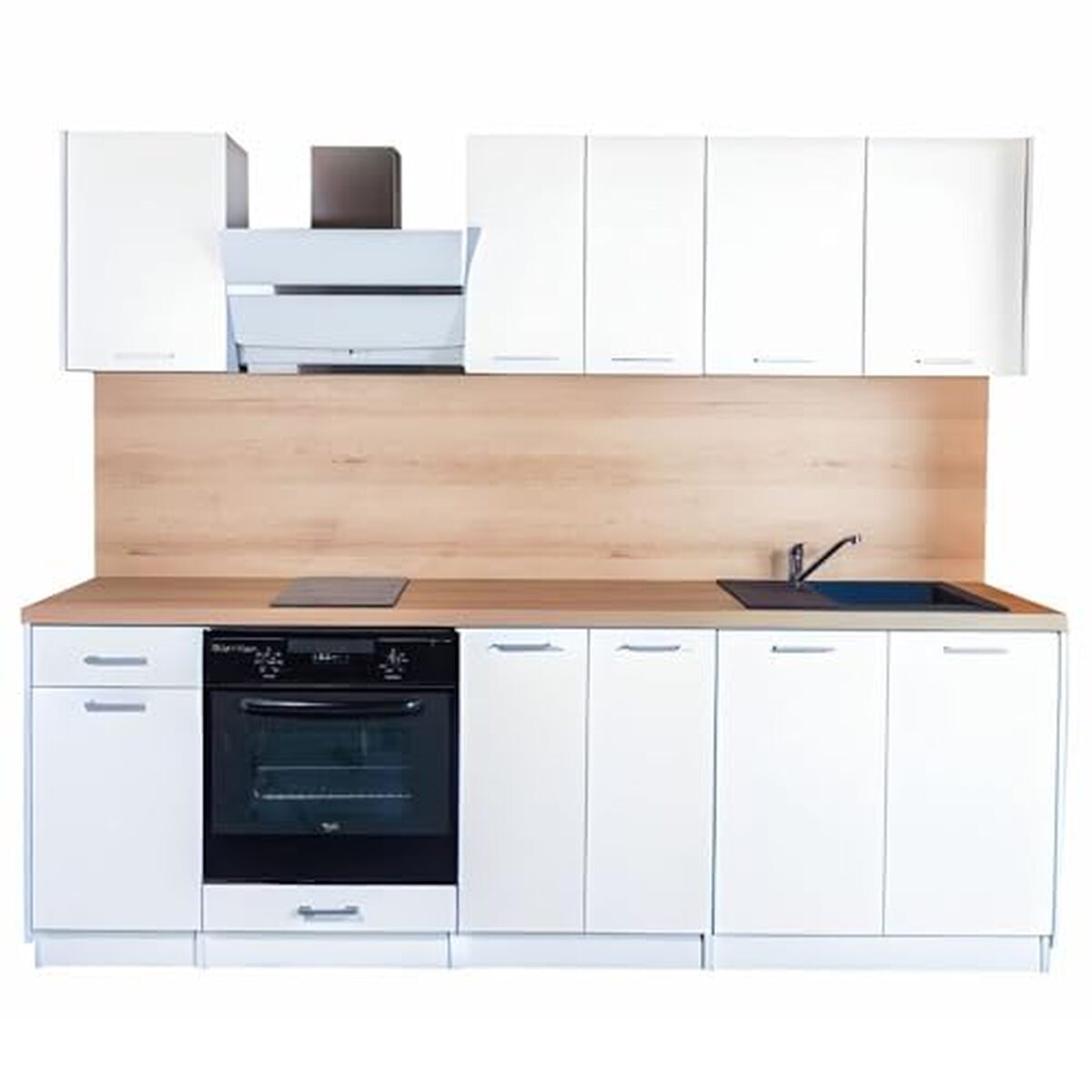 Test de la cuisine complète Cuisineandcie ECO Blanc 240 cm