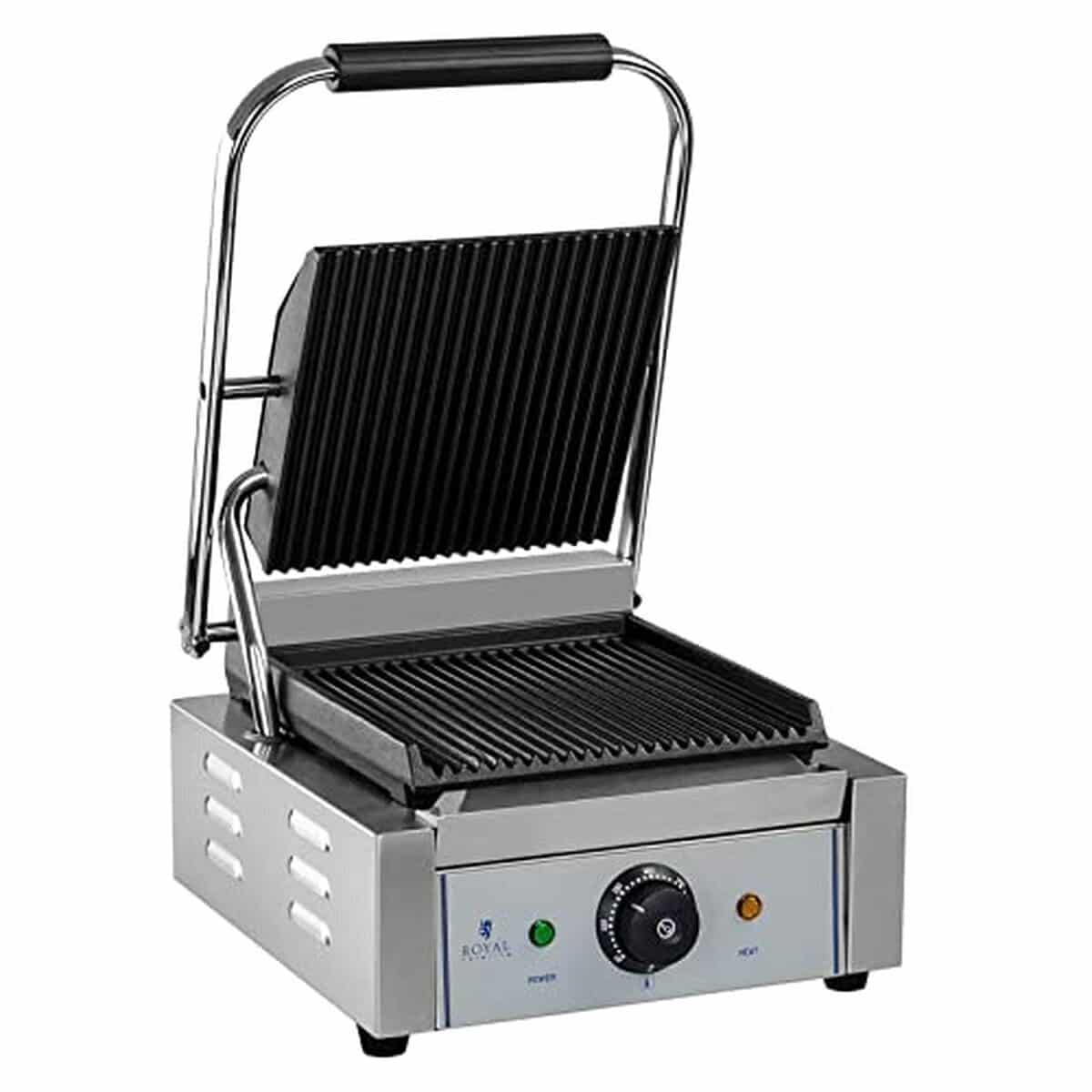 Test du grill à panini rccg-1800g de royal catering : performance professionnelle
