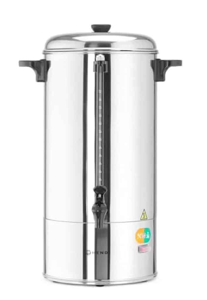 Test du percolateur à café HENDI 16L 1500W inox