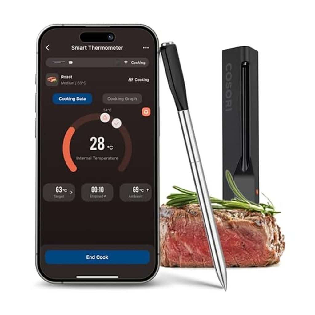 Test du thermomètre à viande intelligent Cosori sans fil