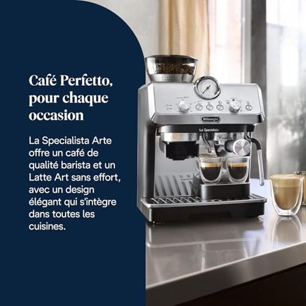 Test détaillé de la machine à espresso De'Longhi La Specialista Arte : découvrez comment préparer un espresso parfait à domicile avec cette machine professionnelle haut de gamme. 