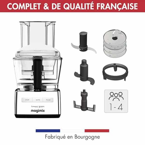 Découvrez notre test détaillé du robot de cuisine Magimix 3200 : performances, design et polyvalence pour votre cuisine. Avis, avantages et caractéristiques techniques. 