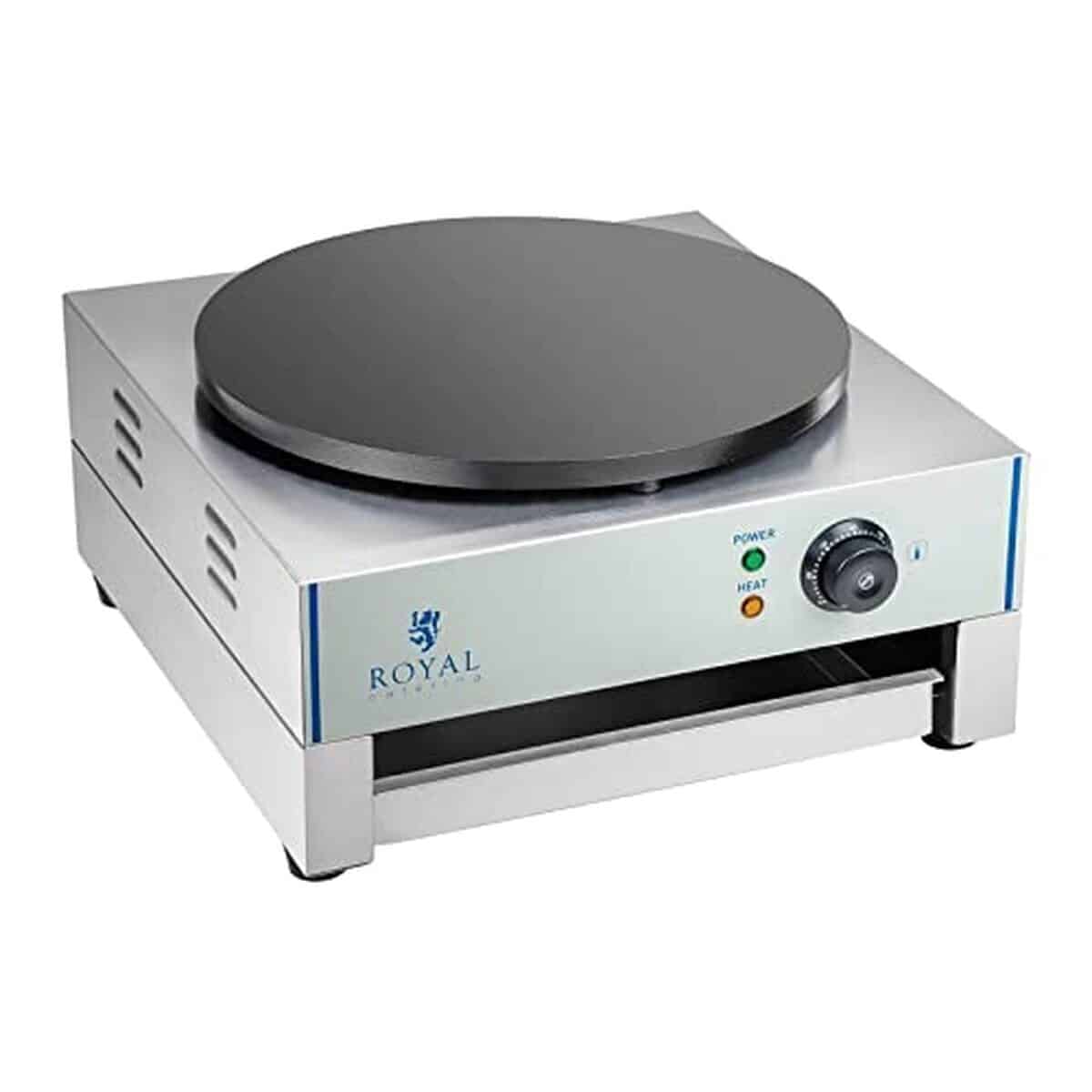 Test de la crêpière électrique Royal Catering RCEC-3000-E : performance et puissance