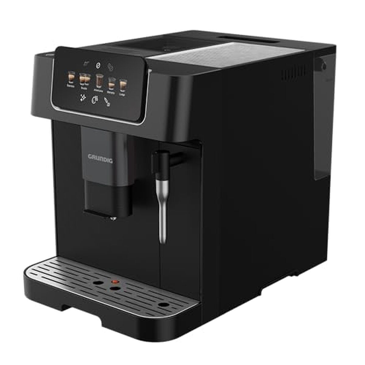 Test de la machine à café Grundig KVA 6230 : mousseur intégré et précision inoxydable