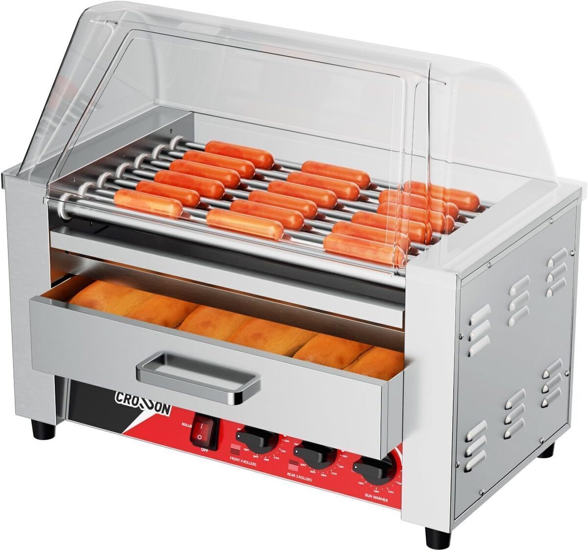 Test de la machine à hot dog Crosson 2 in 1 : l'efficacité professionnelle