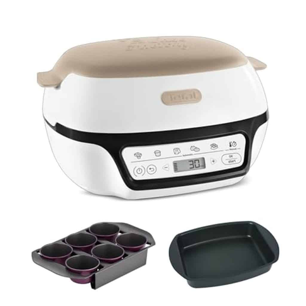 Test de la tefal cake factory KD804910 : machine à gâteau intelligente avec moules à muffins