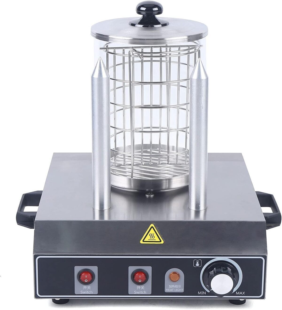 Test : machine à hot-dogs professionnelle avec brochettes chauffantes