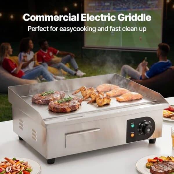 Découvrez notre test détaillé de la plancha électrique VEVOR 3 kW : performances, praticité et qualité de cuisson pour vos repas en famille. 