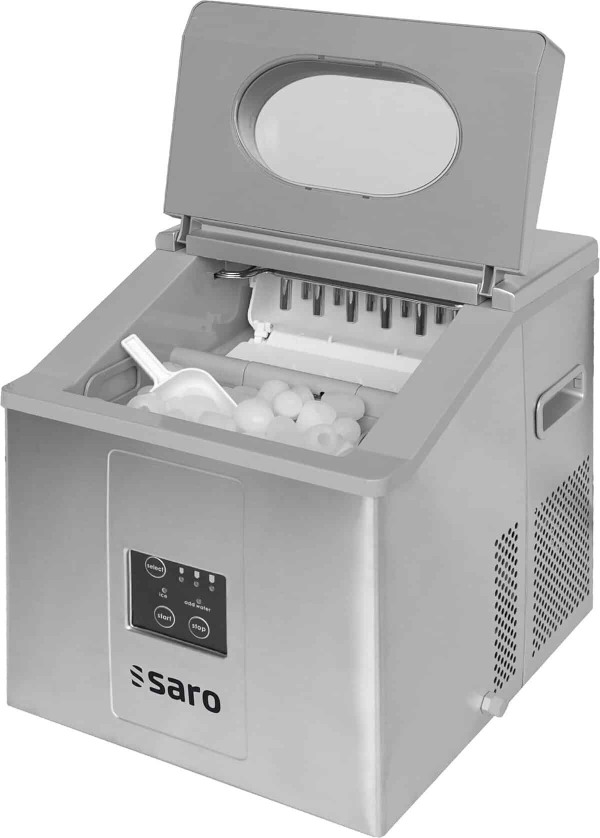 Test de la SARO machine à glaçons EB 15