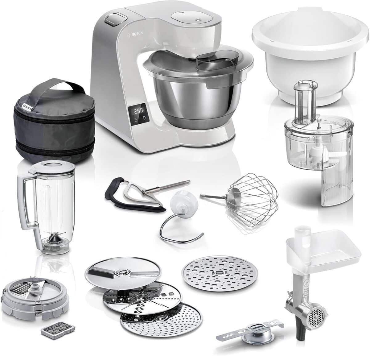 Test du robot de cuisine Bosch série 4 MUM5XL72 : puissance et polyvalence