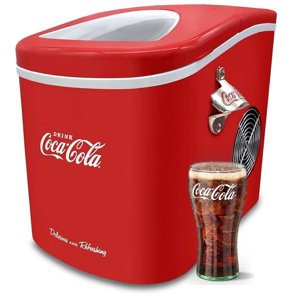 Test : machine à glaçons Salco Coca-Cola rouge rétro