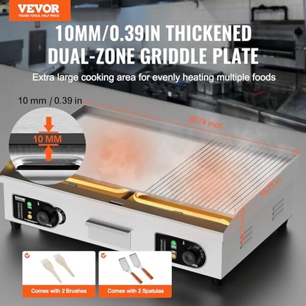 Découvrez notre test détaillé de la plancha électrique VEVOR 4400 W : performances, avantages et verdict final pour votre barbecue.