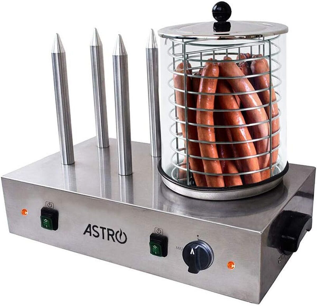 Test de la machine à hot dog Astro professionnelle : performance et efficacité