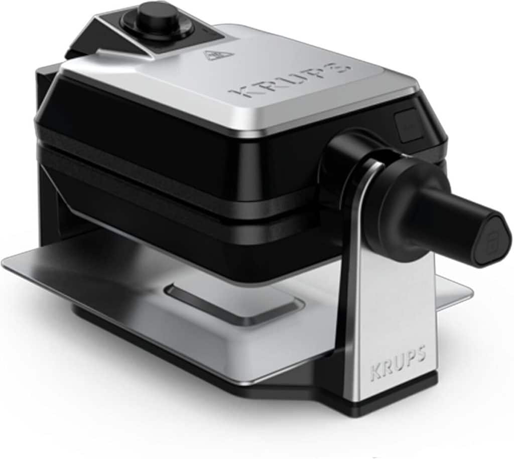 Test du gaufrier rotatif Krups FDD95D10 : cuisson parfaite et rangement pratique