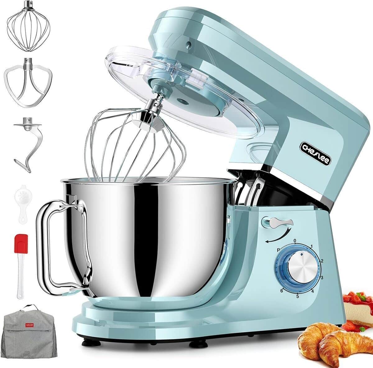 Test du robot pâtissier Cheflee 2000W : puissance et polyvalence