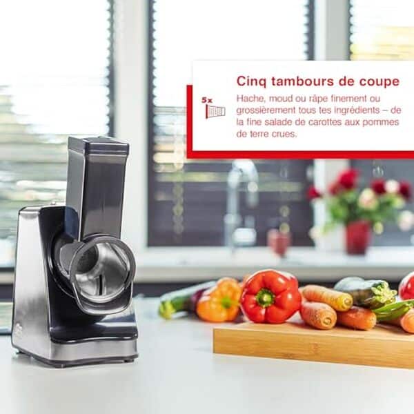 Découvrez notre test complet du Solis Slice & More 8401 : performances, puissance 350 W, avantages et inconvénients de ce coupe-légumes électrique haute gamme. 